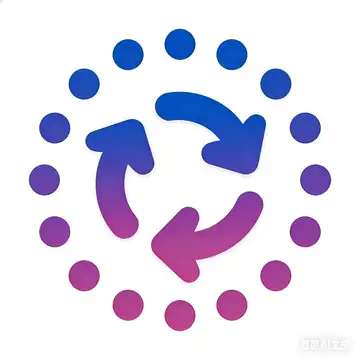 蓝紫色三箭头方案