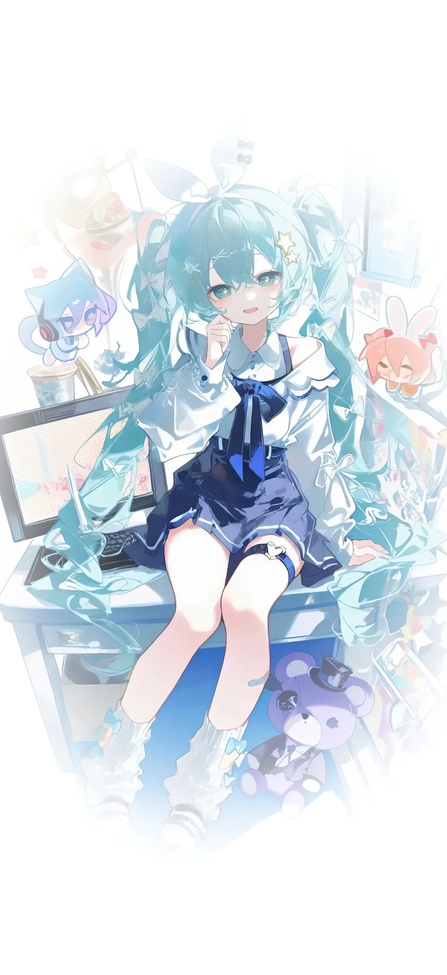 Mobile background image of the blog